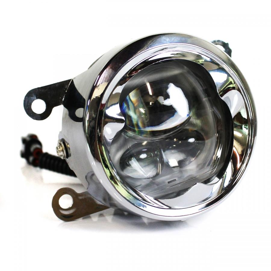 ホンダ LED フォグランプ 4インチ CREE製 プロジェクター デイライト バルブ メッキ 純正交換 ホンダ LED フォグランプ 4インチ CREE製 プロジェクター デイライト バルブ メッキ 純正交換