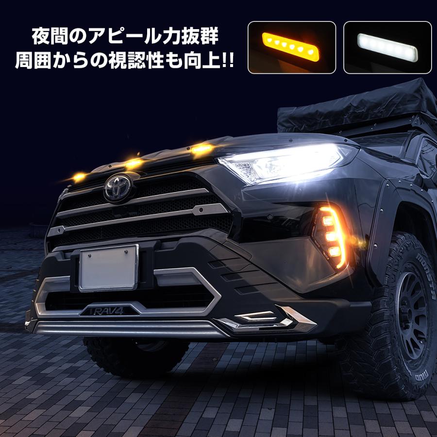 新型　RAV4 モデリスタ　　ノーズプロテクター トヨタ RAV4 MODELLISTA ノーズプロテクター取付 前橋 吉岡 高崎