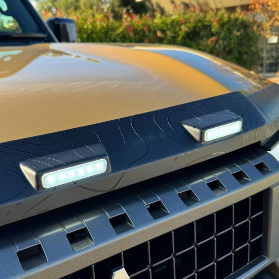 ランドクルーザー ランクル 250 ノーズプロテクター ノーズカバー LED