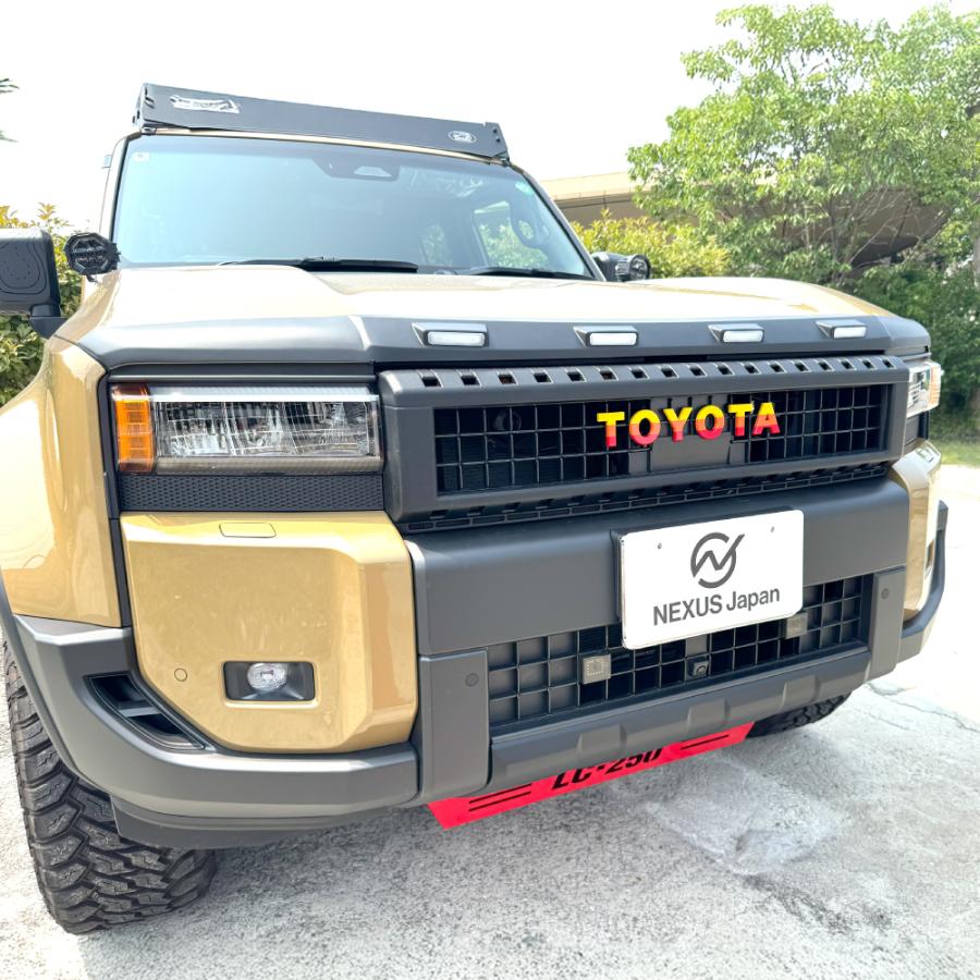 ランクル250 パーツ ランドクルーザー250 フロントグリル カバー