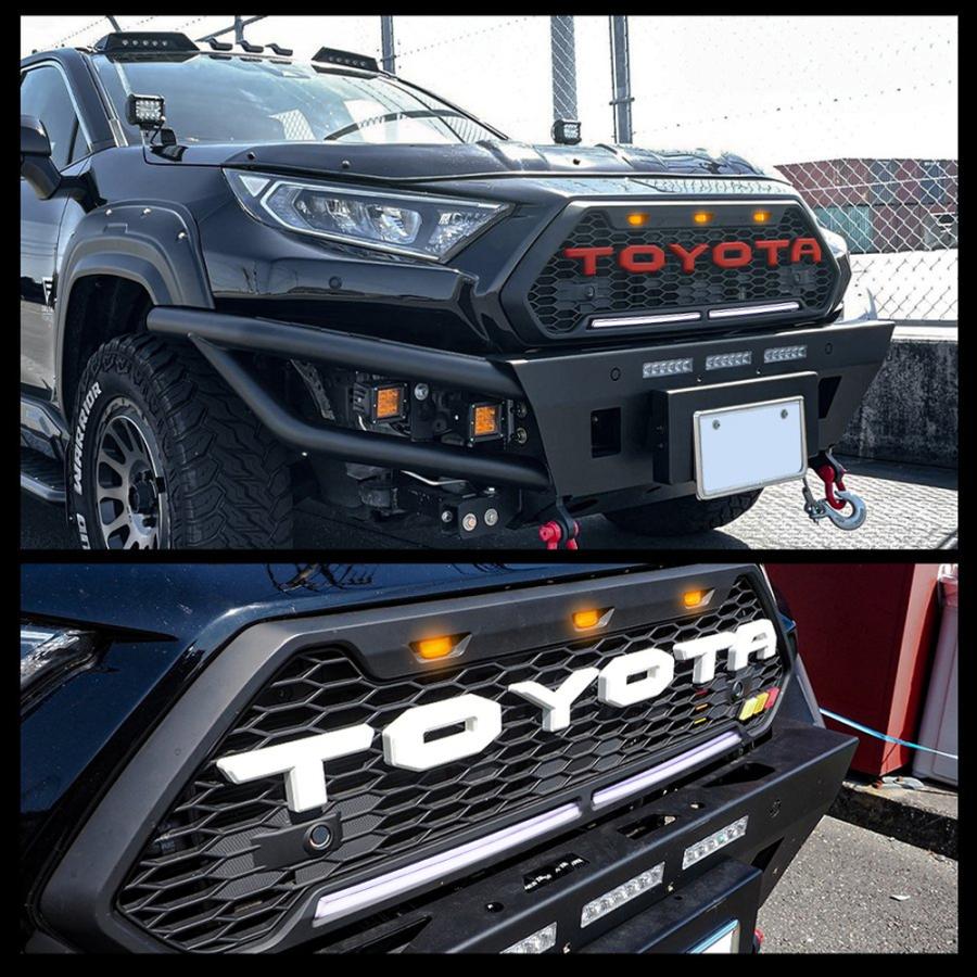 RAV4 50系 アドベンチャー ラプターグリル用 オプション LED