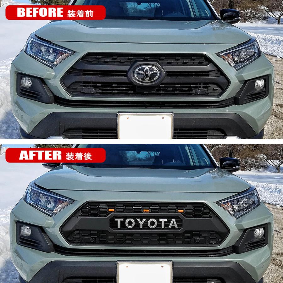 新品 フルセット RAV4 アドベンチャー 50系 タコマ風グリル 新品 フルセット RAV4 アドベンチャー 50系 タコマ風グリル