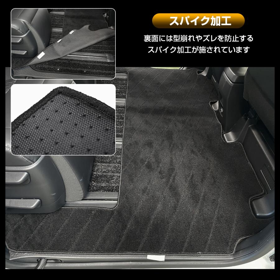新型 ノア ヴォクシー 90系 2列目 3列目 フロアマット ラグマット