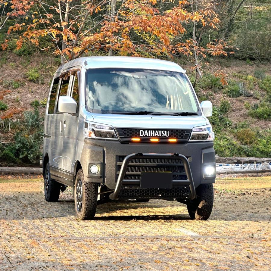 アトレーワゴン ハイゼットカーゴ 300系 後期 ブルバー グリルガード