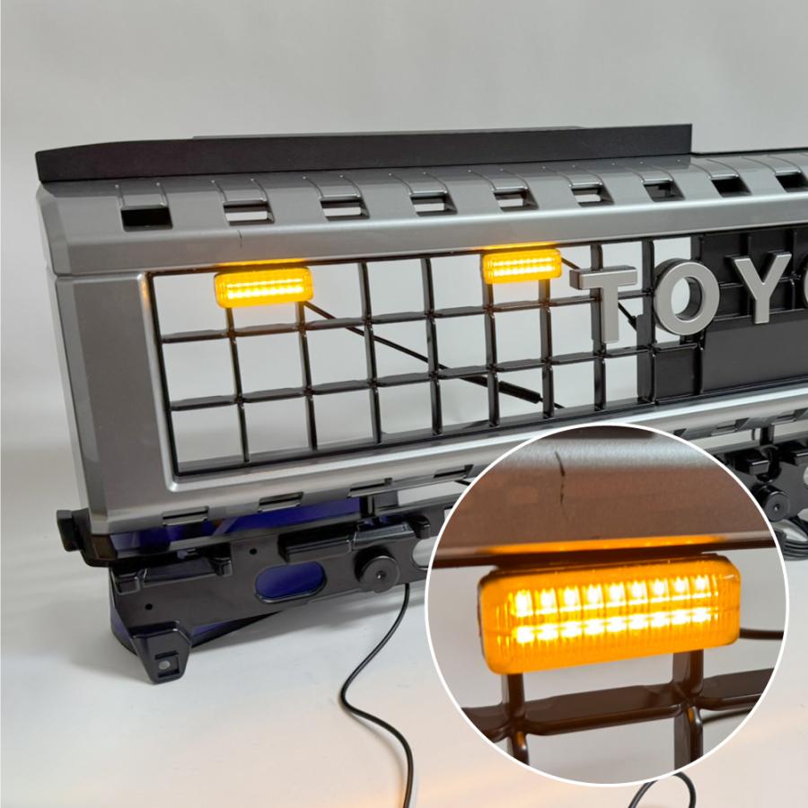 ランドクルーザー ランクル 250 LED グリルマーカー ランプ 4連