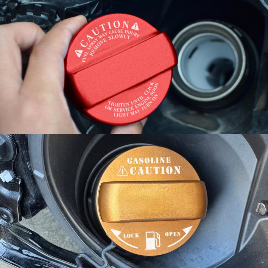 RAV4 50系 ガラス フューエルリッド フューエルキャップカバー セット
