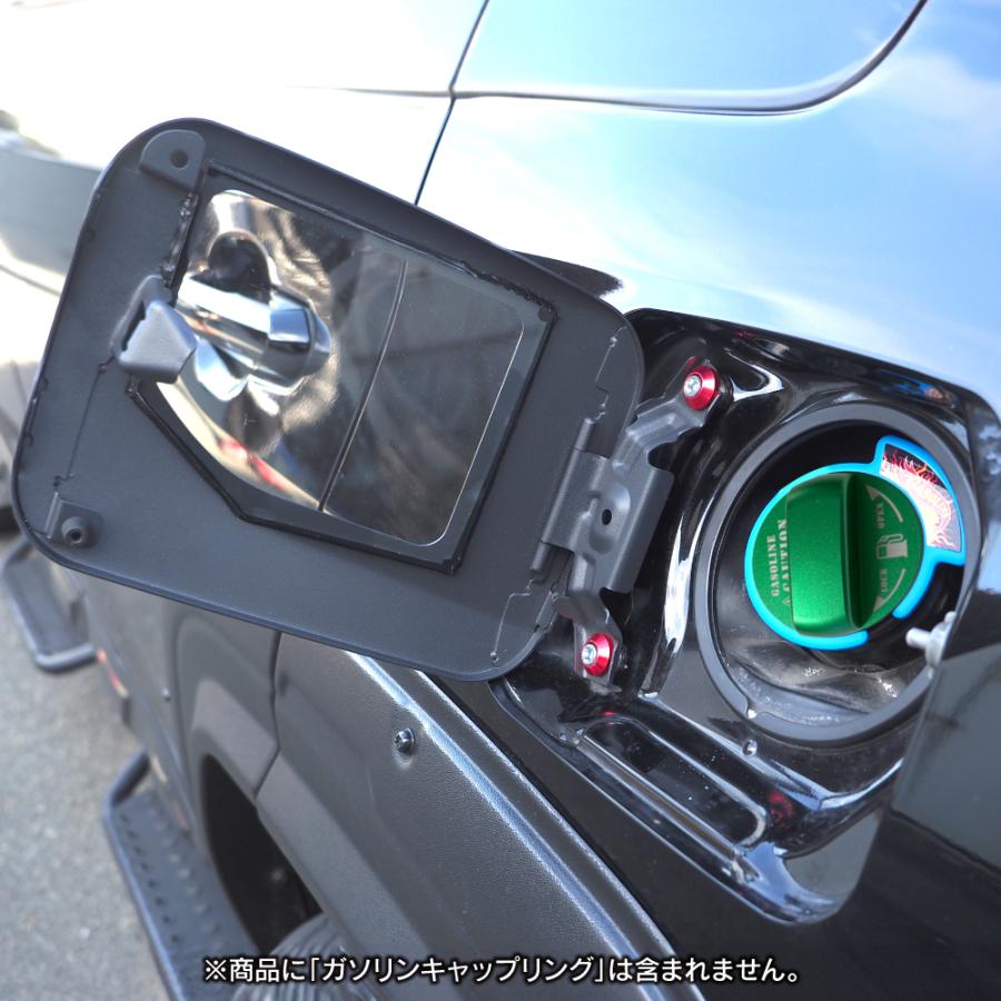 RAV4 50系 ガラス フューエルリッド フューエルキャップカバー セット