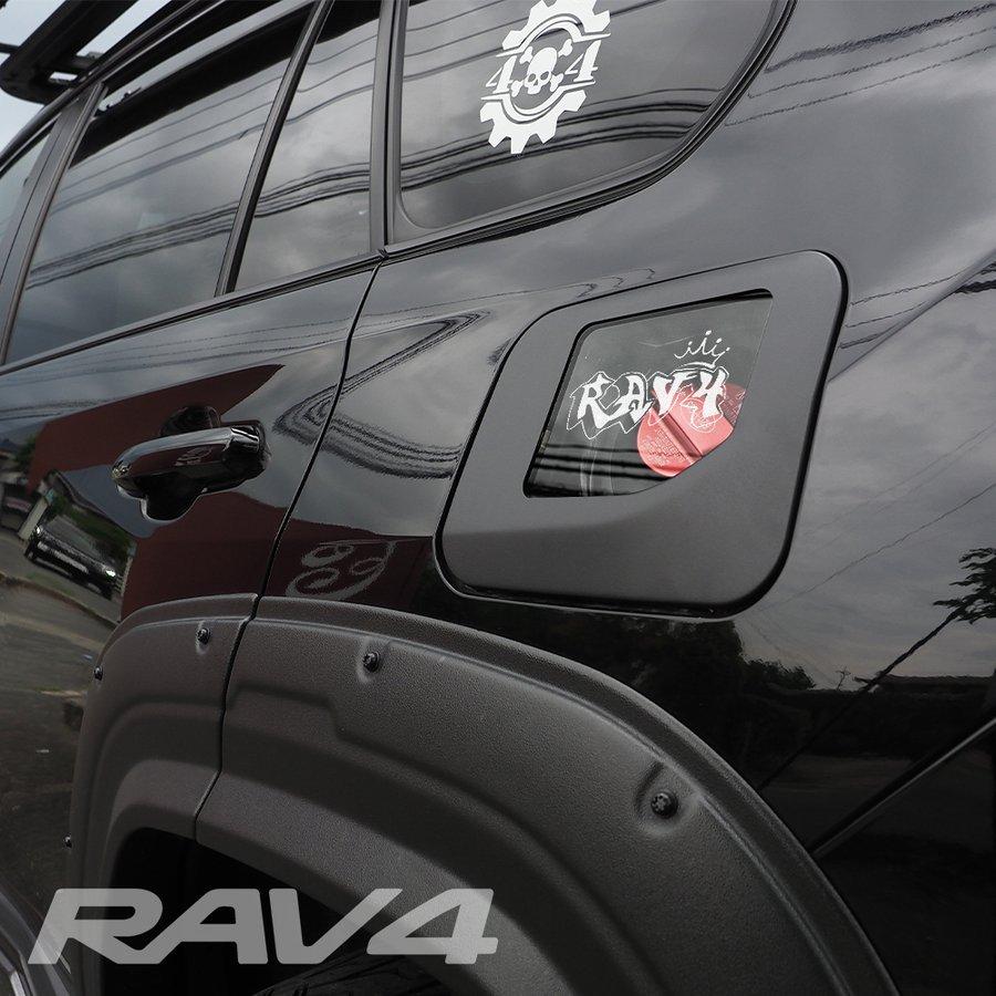 RAV4 50系 ガラス フューエルリッド 給油口扉 蓋 ガソリンタンク