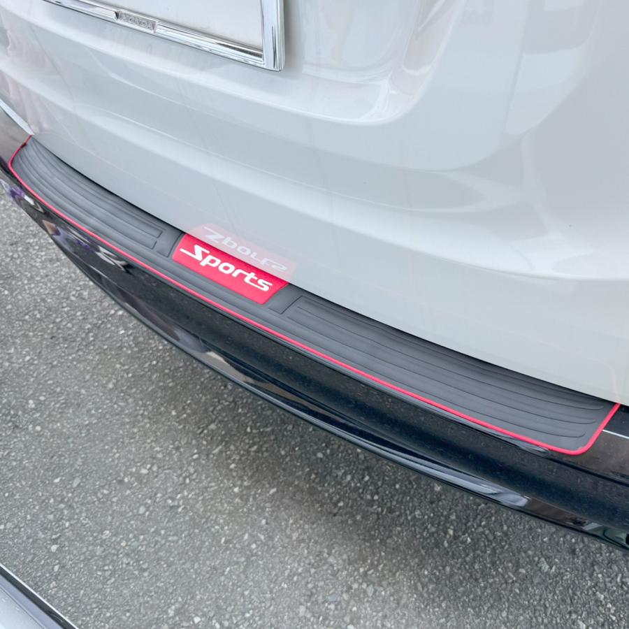 汎用 リアバンパー ステップガード プロテクター カバー ガーニッシュ