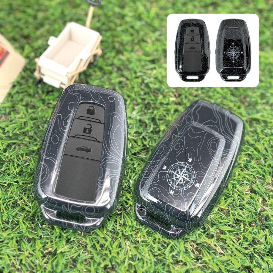 トヨタ スマートキーケース スマートキーカバー 3D ハード トポ