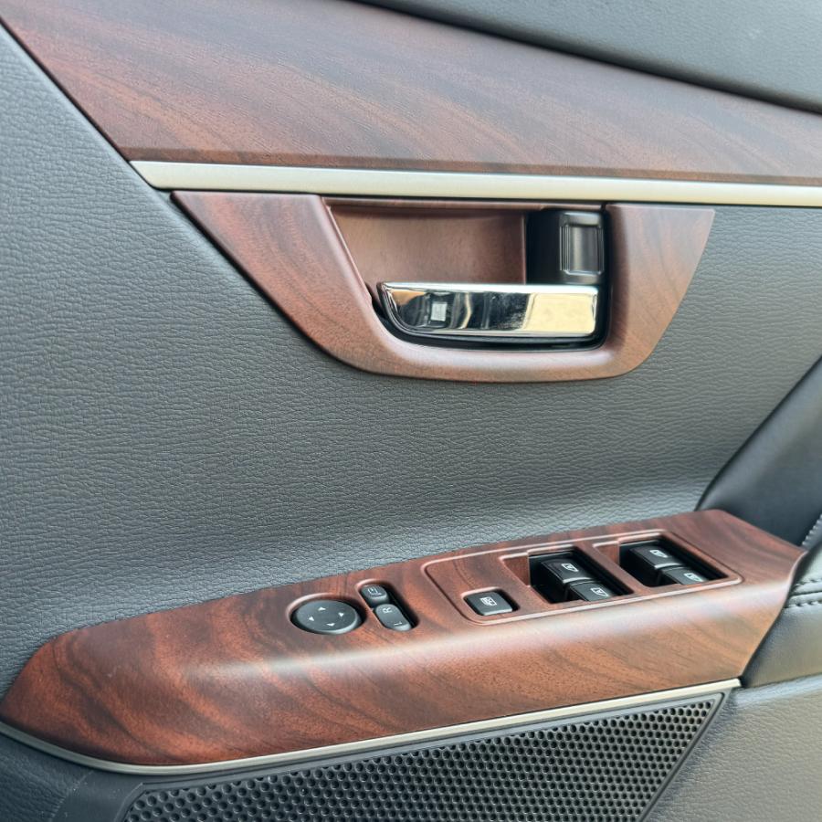 デリカD5 インナードアハンドル パネル フロントドア用 左右 木目調