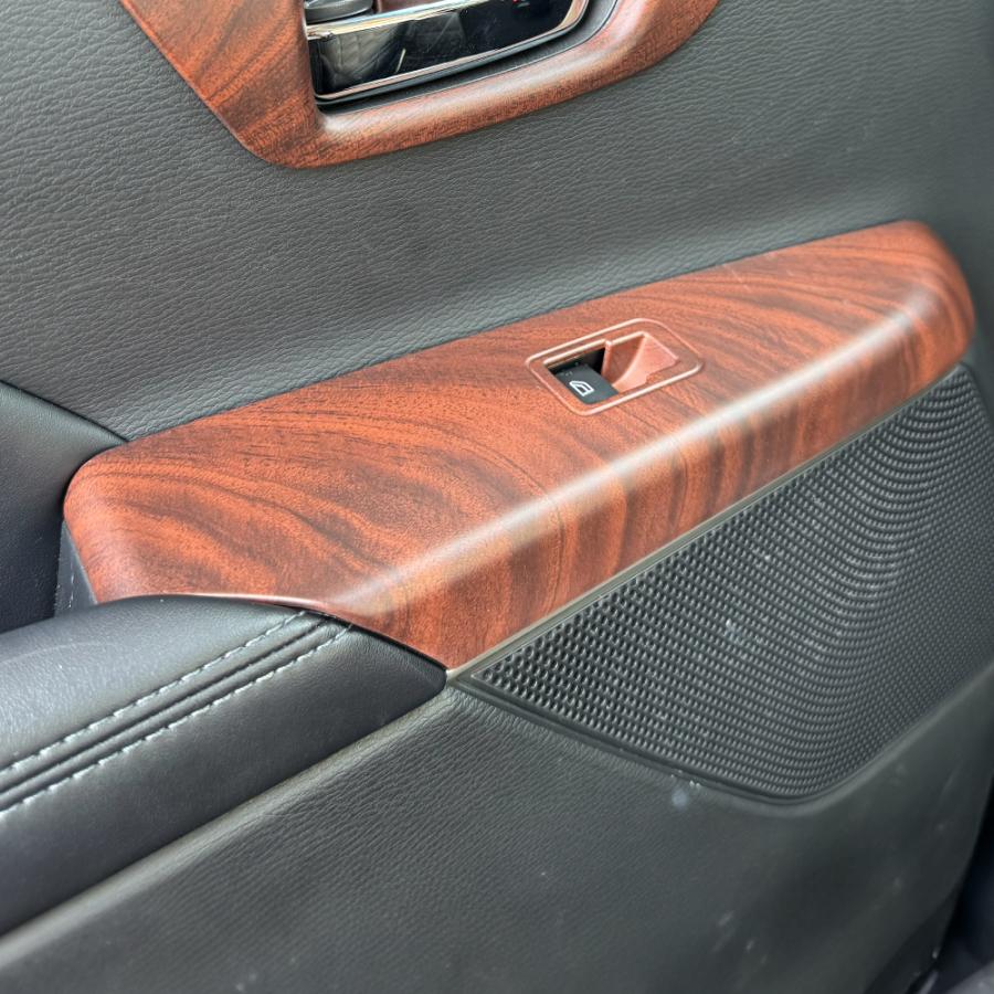 デリカD5 インテリアパネル Aセット 6P 木目調 ブラウン 純正近似色