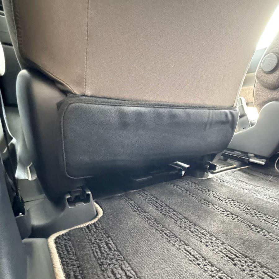 新型 シエンタ 10系 シートバック キックガード 運転席 助手席 PU 