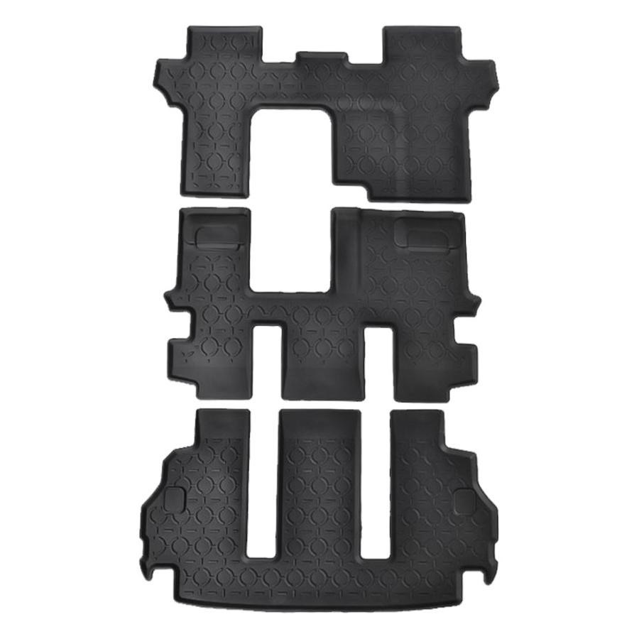 デリカd5後期　フロアマット 3列 デリカ D5 D:5 前期 後期 3D フロアマット 3列目&ラゲッジ用 2P サード