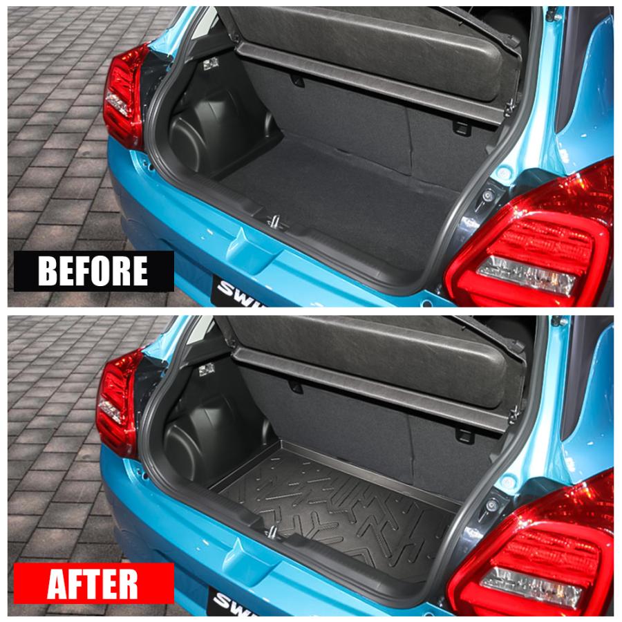 スイフト スイフトスポーツ 3D ラゲッジマット トレー ラゲージ トレイ  