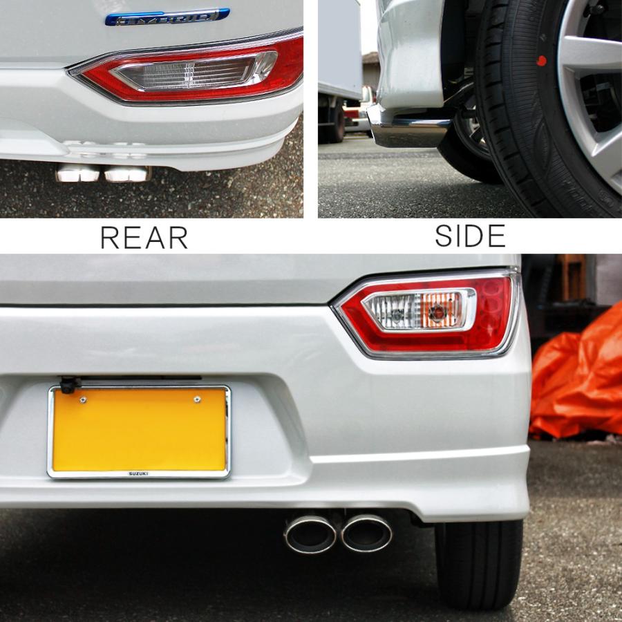 新型 ワゴンR MH35S MH55S スティングレー マフラーカッター 2本