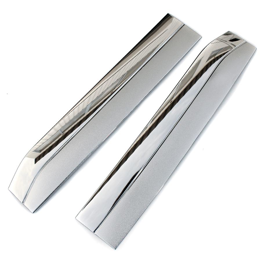 新型 デリカ D5 カスタム パーツ メッキ リアゲートガーニッシュ 2P