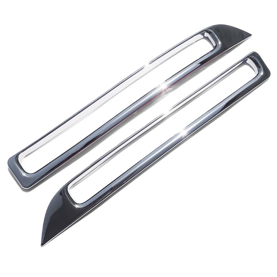 ヴェゼル RV系 カスタム パーツ リフレクターガーニッシュ 2P メッキ