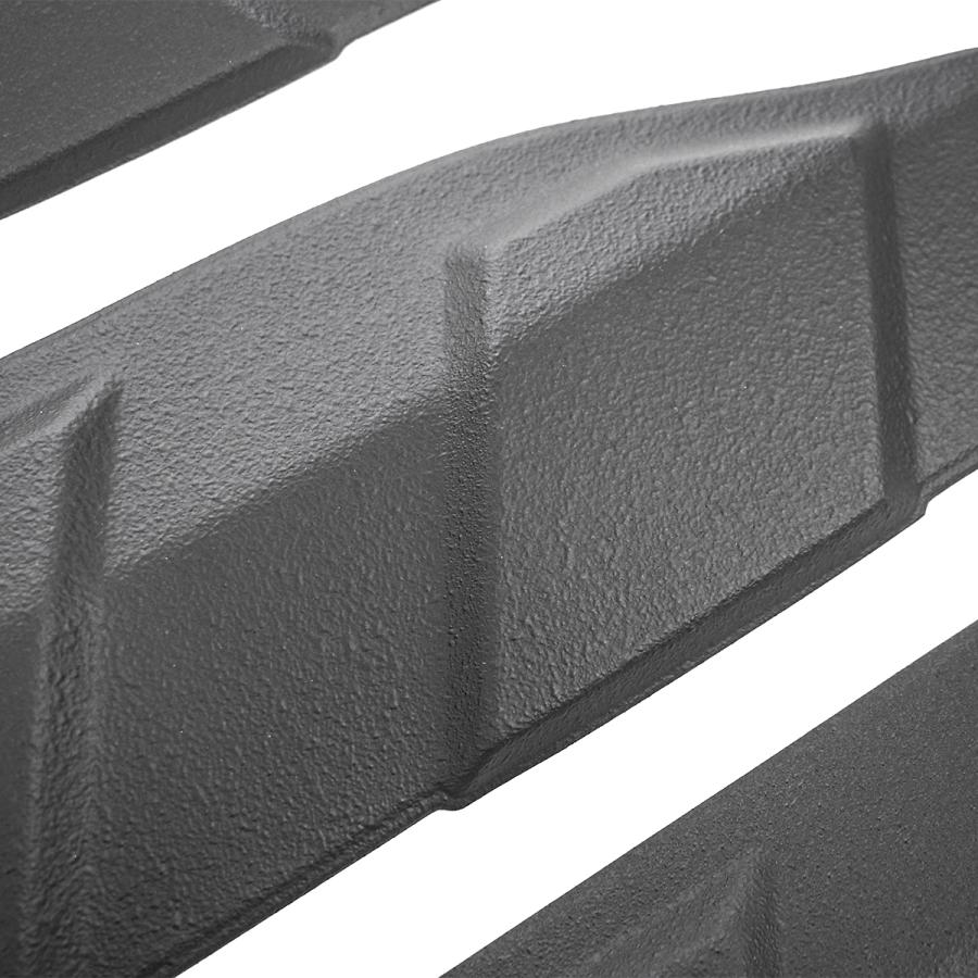 RAV4 50系 サイドプロテクター マッドブラック ゴリゴリブラック風塗装
