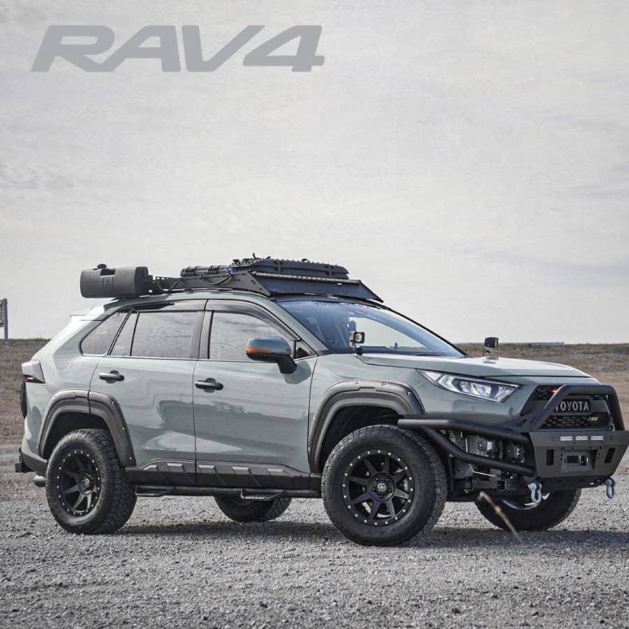 RAV4 50系 サイドプロテクター 未塗装 サイドドア モール エアロ