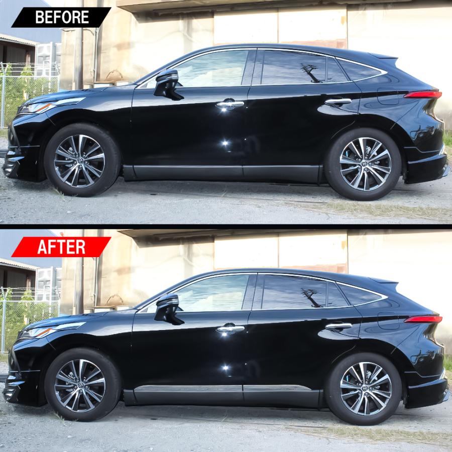 ハリアー 80 系 モデリスタ サイド パネル スカート 089 メッキ ハリアー80系専用 モデリスタ サイドスカート(AVANT EMOTIONAL