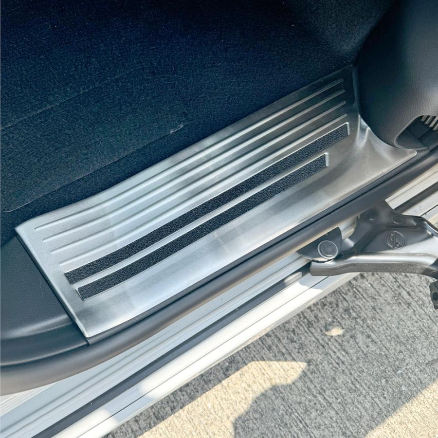 新型 N-BOX NBOX カスタム JF5 JF6 アクセサリー スカッフプレート