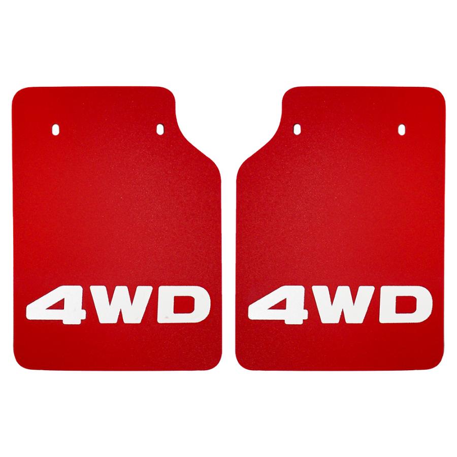 軽トラ 軽トラック 汎用 マッドガード マッドフラップ 4WD ロゴ入り