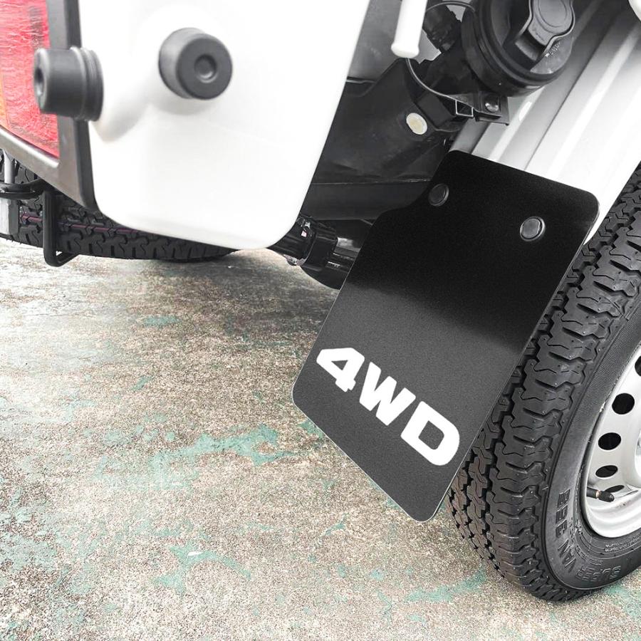 NT100クリッパー トラック U72T マッドガード マッドフラップ 4WD リア