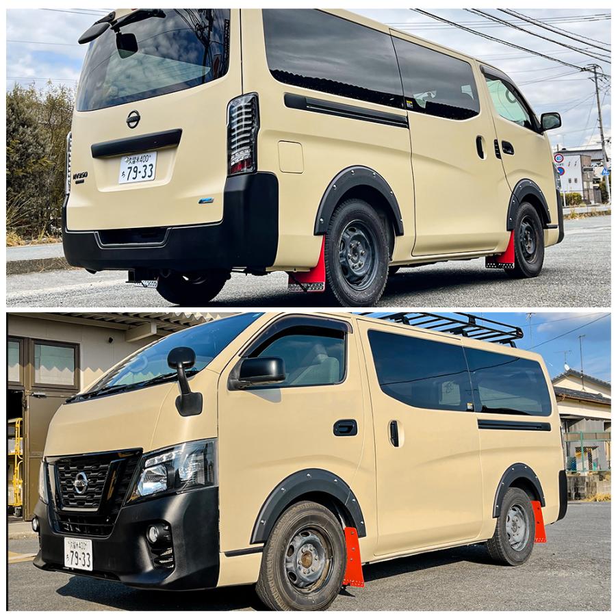 NV350 キャラバン オーバーフェンダー キット 6P 塗装済み NV350 キャラバン オーバーフェンダー キット 6P 塗装済み