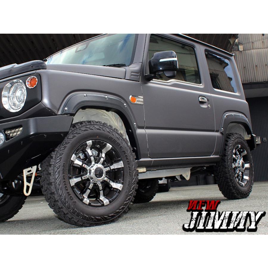 新型 ジムニー JB64W オーバーフェンダー キット 4P 塗装済み 新型 ジムニー JB64W オーバーフェンダー キット 4P 塗装済み