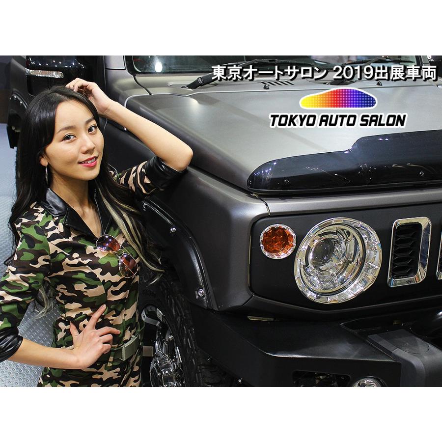新型 ジムニー JB64W オーバーフェンダー キット 4P 塗装済み 新型 ジムニー JB64W オーバーフェンダー キット 4P 塗装済み