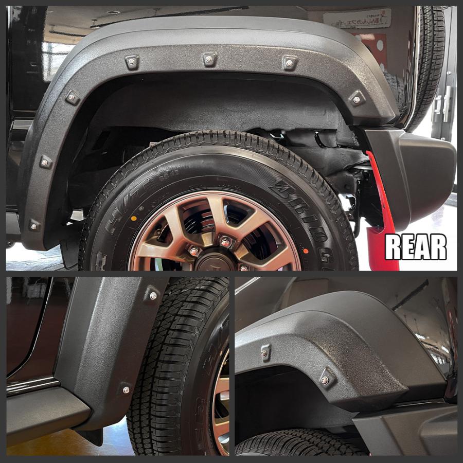 ジムニーシエラ JB74W パーツ ワイド フェンダー キット オーバー