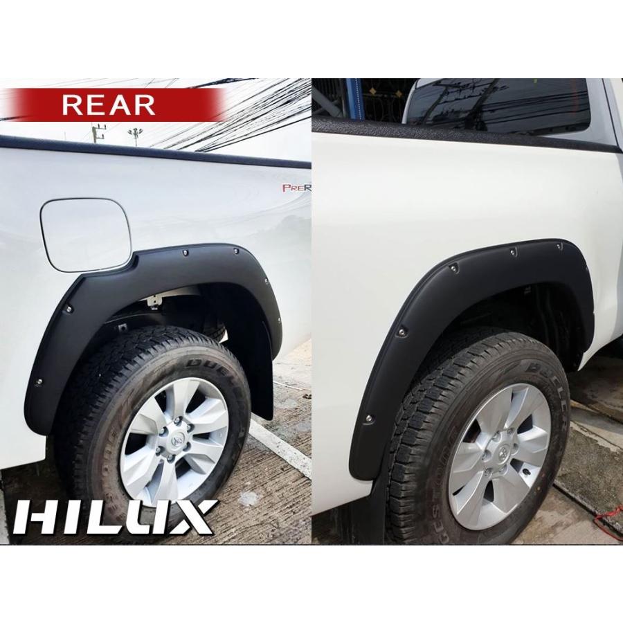 ハイラックス GUN125 カスタム パーツ オーバーフェンダー セット 6P