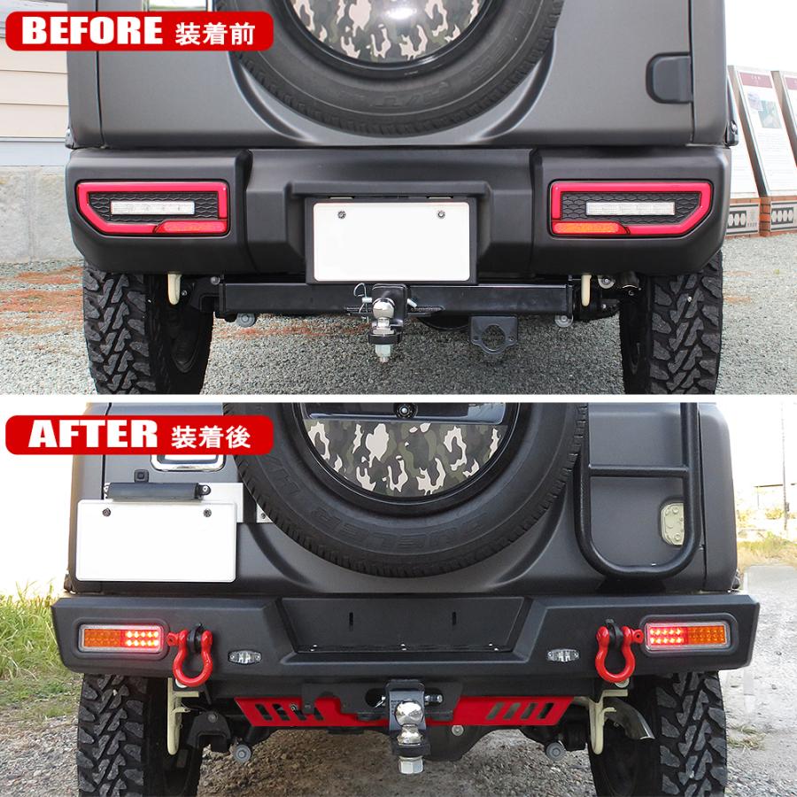 ジムニー　JB64W リア　バンパー ジムニー JB64W【TOUGH ウレタンバンパー リヤ】バンパー モンスター