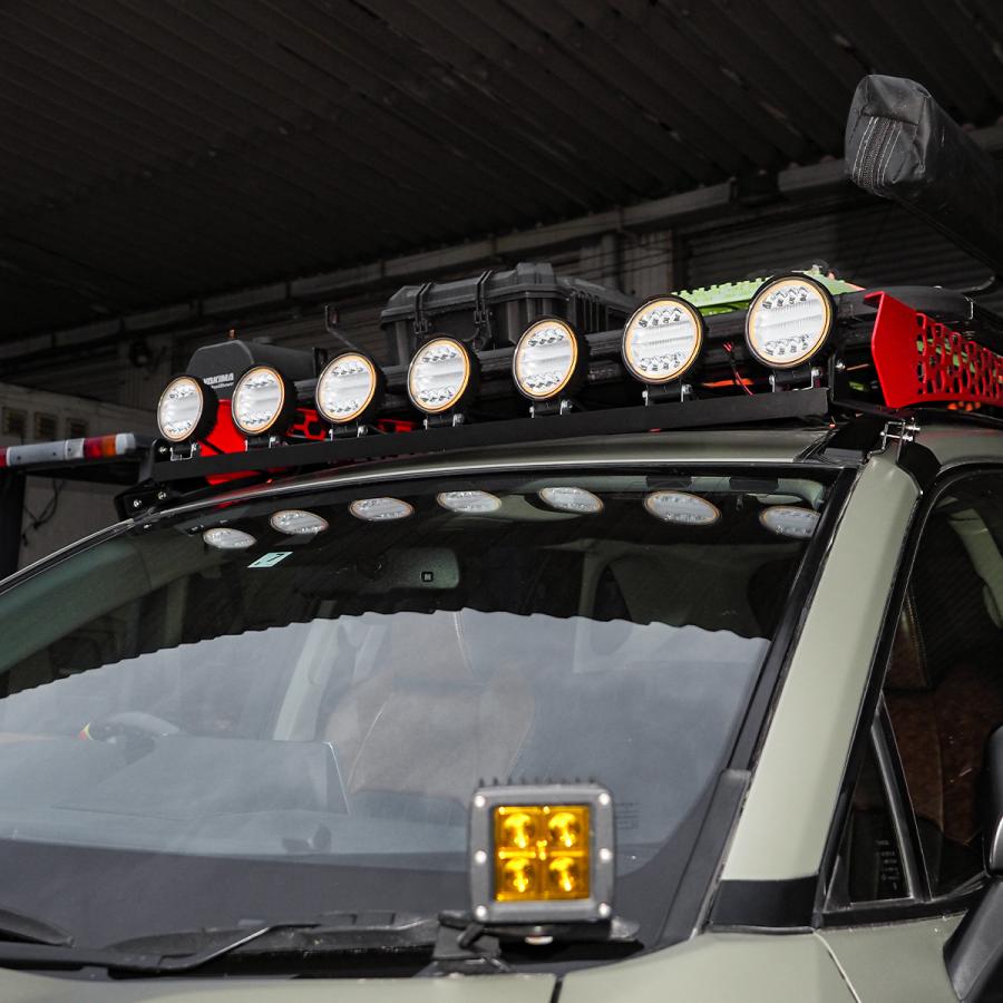 ジョリーロジャーズ ルーフマウントブラケットライトバー RAV4 RAV4 50系 ルーフライトバーマウント×LEDライトバー Bタイプ