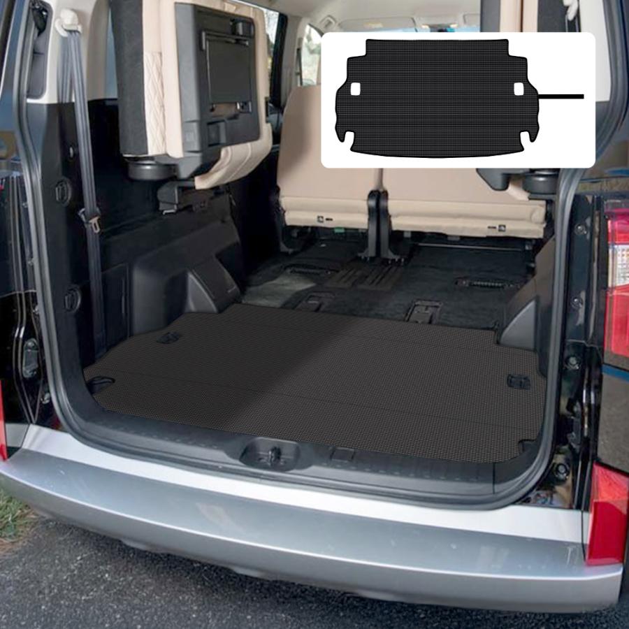 デリカD5 防水 ラゲッジマット ロールアップ可能 シート カバー フロア