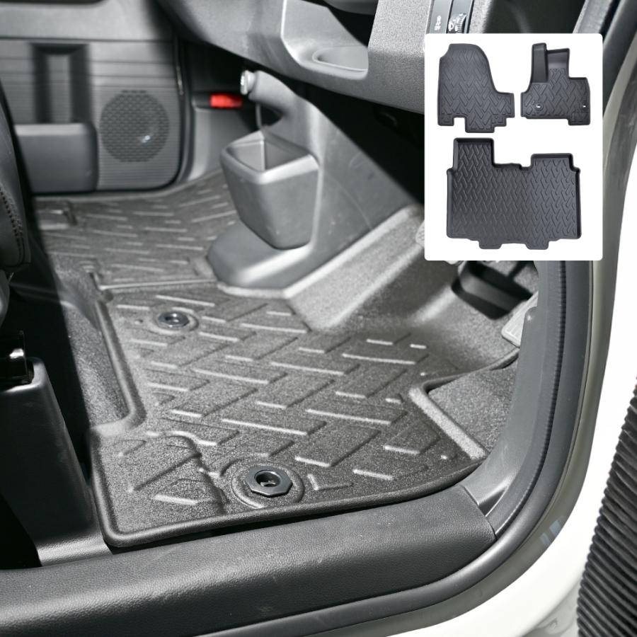 新型 N-BOX NBOX カスタム ジョイ JF5 JF6 3D フロアマット 1列目 2列