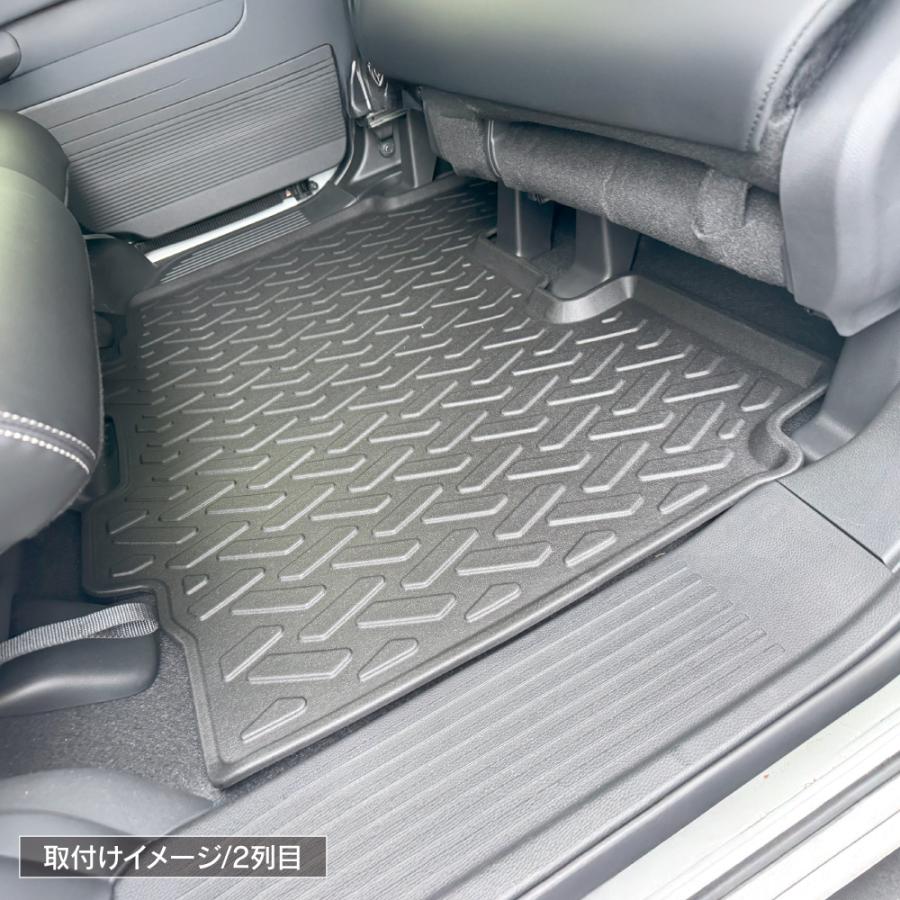 新型 N-BOX カスタム ジョイ JF5 JF6 3D フロアマット 2列目用