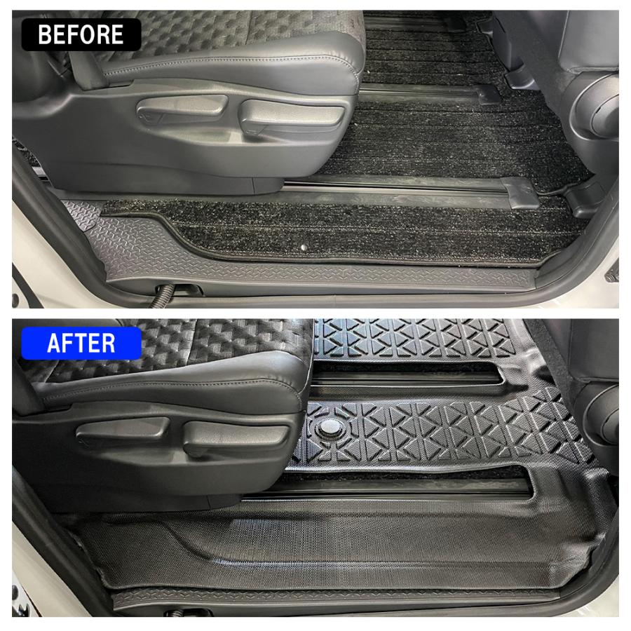 新型 ノア ヴォクシー 90系 4D フロアマット 2列目用 セカンド