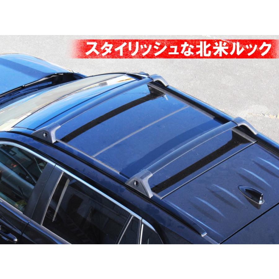 RAV4 ラブ4 50系 カスタム パーツ ルーフラック クロスバー US風 北米