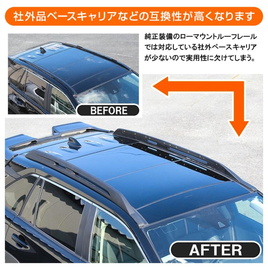 RAV4 50系 大型 ルーフレール 北米仕様 USルック カスタム パーツ 