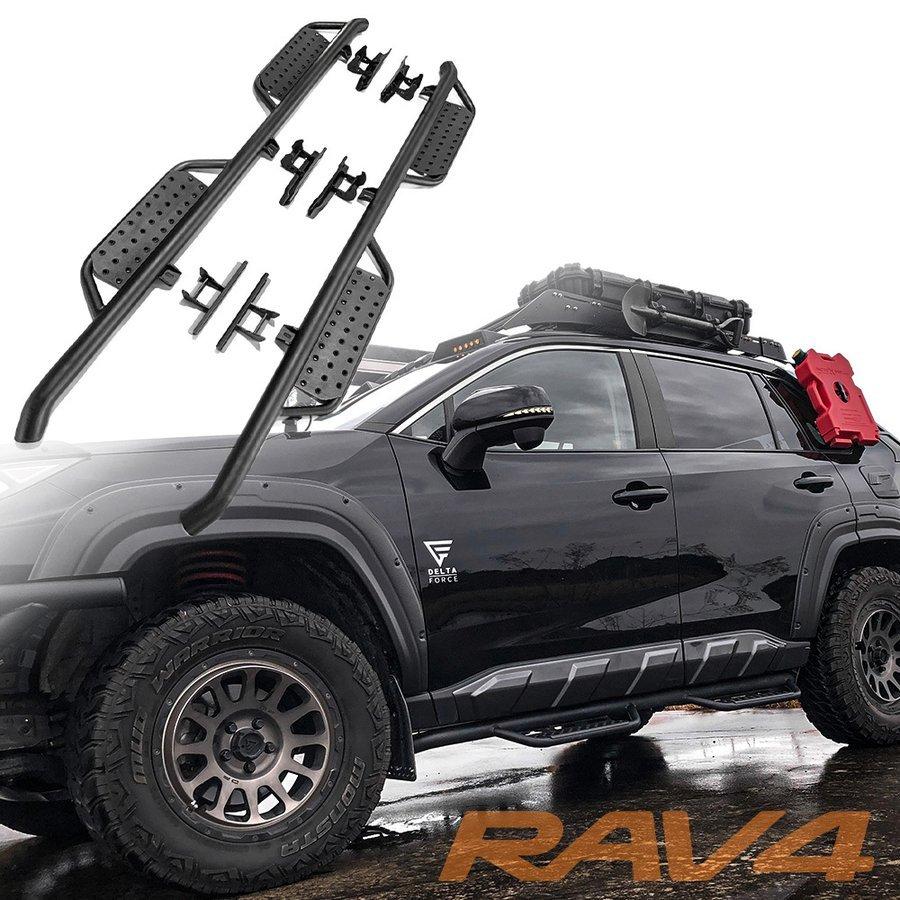 RAV4 50系 PHV カスタム パーツ サイドステップ ランニングボード