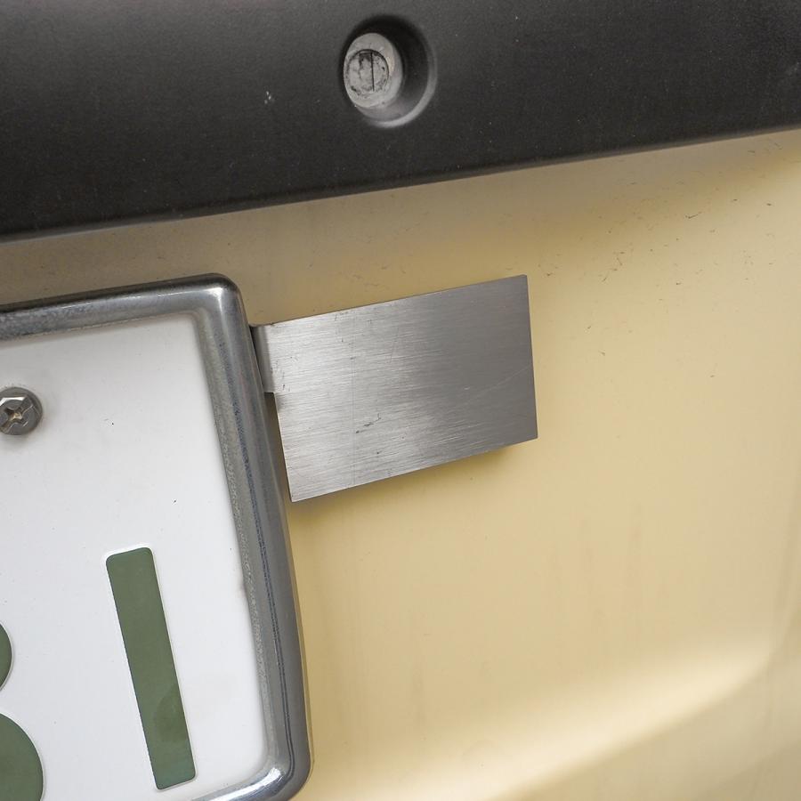 インスペクションステッカー用 ブラケット ステー ハワイ 車検 