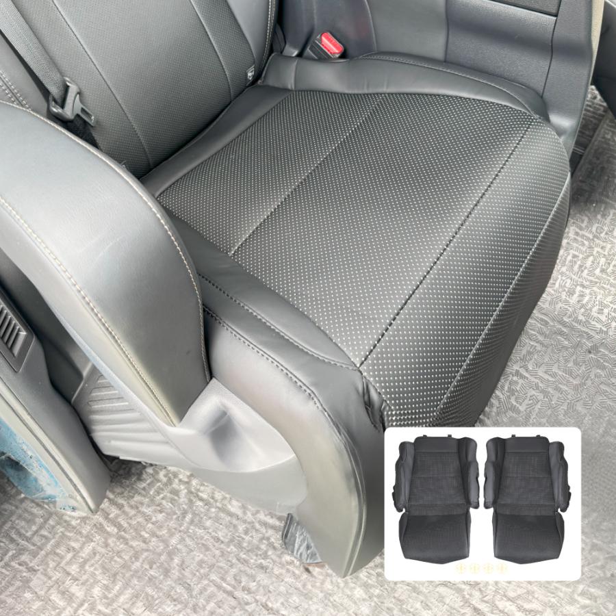 新型 アルファード 40系 ヴェルファイア シートカバー セカンドシート