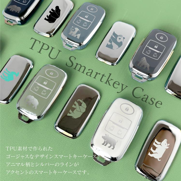 ダイハツ スマートキーケース スマートキーカバー TPU K31 ボタン