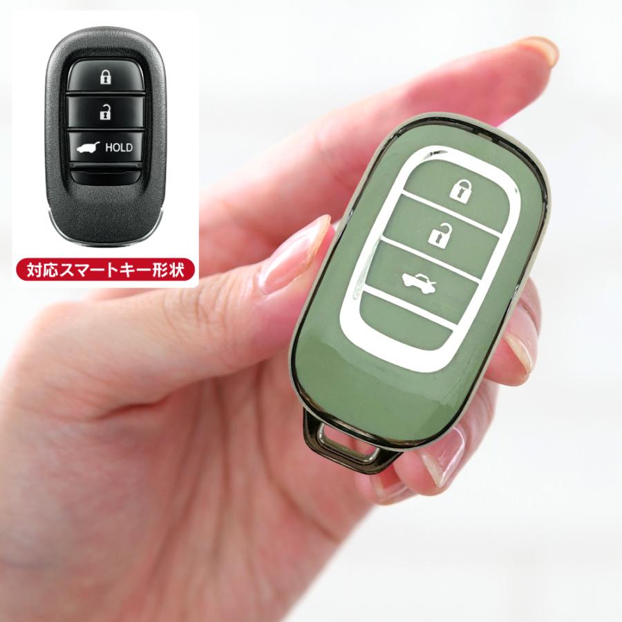 ホンダ スマートキーケース スマートキーカバー TPU素材 車 鍵 メンズ