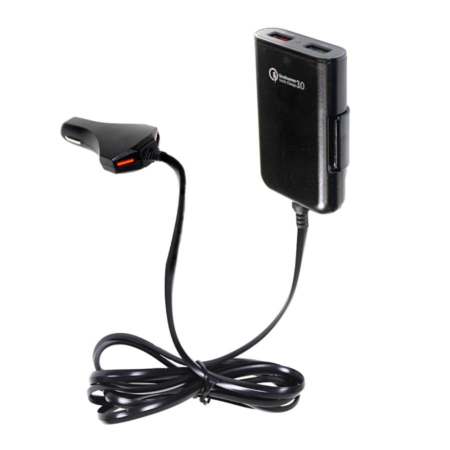 USBポート 増設 シガーソケット 車載 充電器 カーチャージャー 2 USBポート 増設 シガーソケット 車載 充電器 カーチャージャー 2