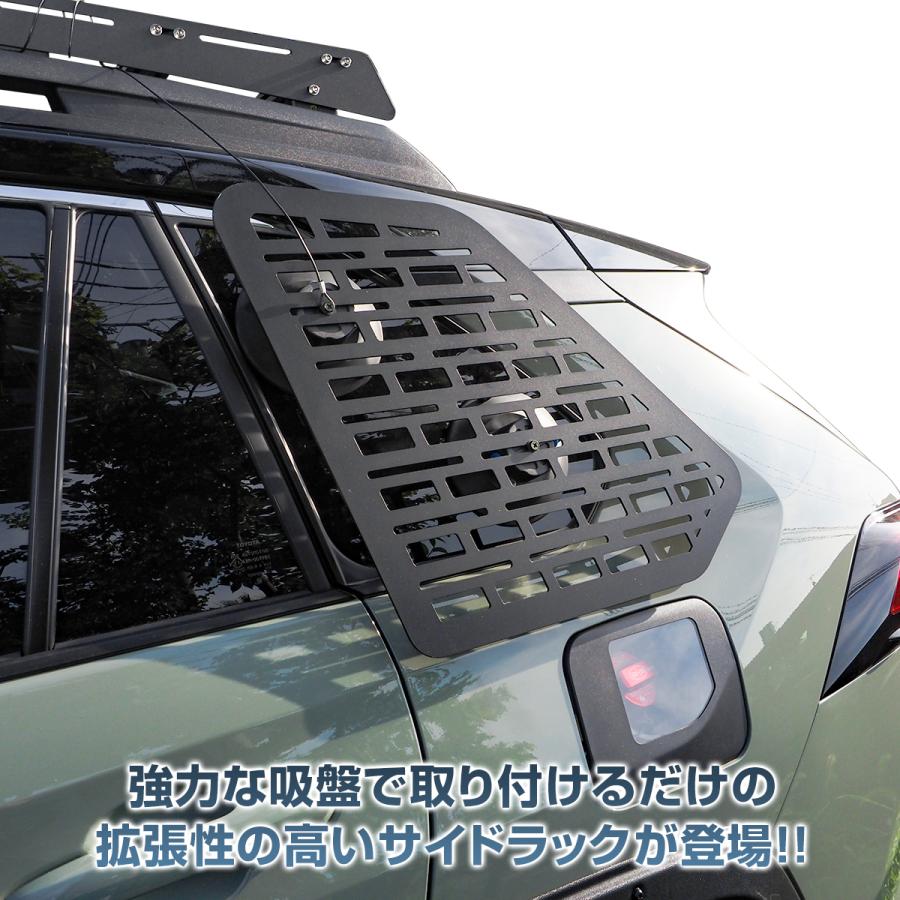 RAV4 50系 リアクォーターウインドウ サイドラックパネル