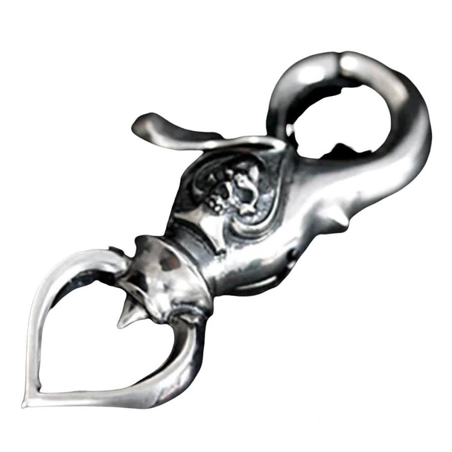 ラットレース シルバー RatRace Standard Clip キーチェーン メンズ　シルバーアクセサリーの画像