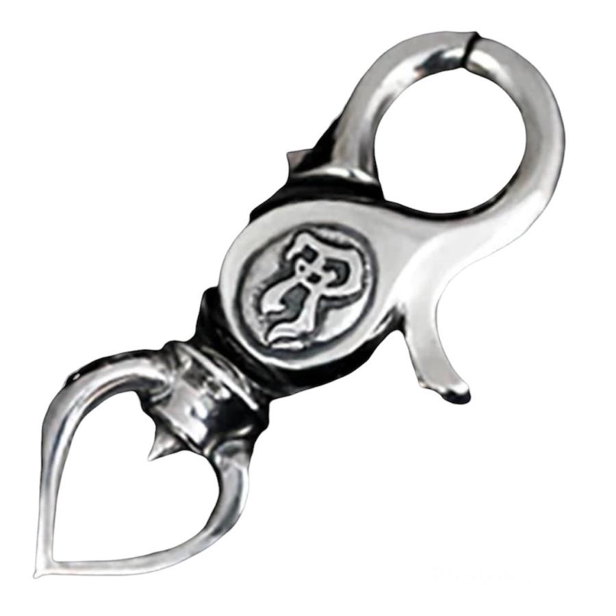 ラットレース シルバー RatRace Standard Clip キーチェーン メンズ　シルバーアクセサリーの画像
